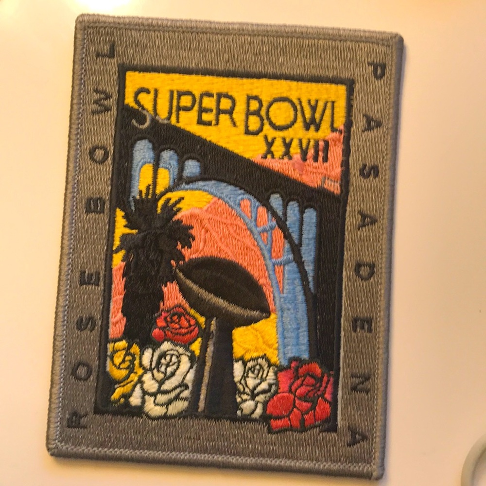 Super Bowl Commemorative Patch